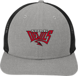 York Devils New Era Snapback Low Profile Trucker Cap