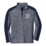 Chatham Hockey Youth PosiCharge  Electric Heather Colorblock 1/4-Zip Pullover